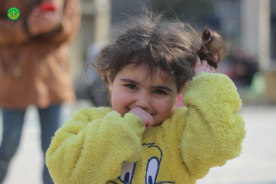 فريق الدعم النفسي ينثر الفرح في أرجاء حلب ✨